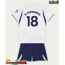 Camisa de Futebol Tottenham Hotspur Mateus Fernandes #18 Equipamento Principal Infantil 2026-27 Manga Curta (+ Calças curtas)